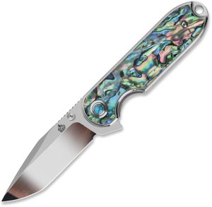 QSP Knife Nebula Linerlock Abalone (3″)