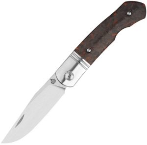 QSP Knife Heron Slip Joint Glow Org (2.75″)