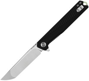 QSP Knife Mantis Linerlock Black G10 (3.38″)
