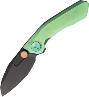 Reate Knives VK-FROK Framelock Ti Green (3.25″)