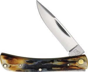 Rough Rider Small Work Knife Cinnamon Bone (2.38″)