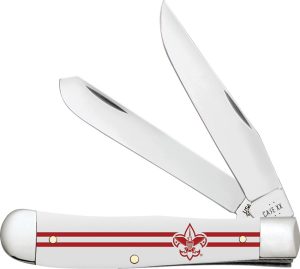 Case Cutlery Scouting America Trapper White
