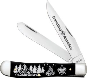 Case Cutlery Scouting America Trapper Black