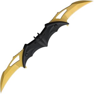 Falcon Bat Dual Linerlock A/O Black (3.13″)