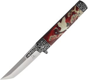 Falcon Linerlock A/O Tanto Crane (4″)