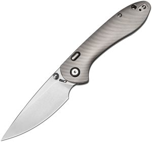 CJRB Feldspar Top Linerlock Gray Ti (3.5″)