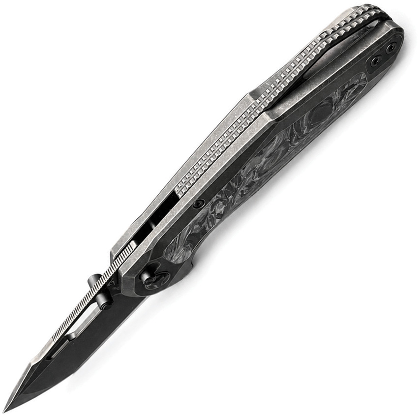 Ketuo Triad Button Linerlock Wht Cf (3.13&Quot;) Ketuo Triad Button Linerlock Wht CF (3.13")