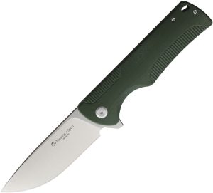 Maserin Sportin Linerlock D2 Grn G10 (4″)