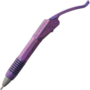 Microtech Siphon Pen II Titanium Purple