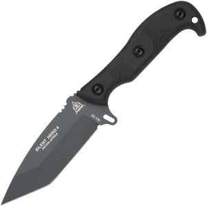 TOPS Silent Hero 4 Fixed Blade Tant (4.25″)
