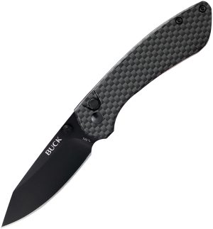 Buck Mini Sovereign Button Lock CF (2.63″)