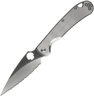 Daggerr Knives Zhalo NF Framelock Serrated (3.88″)