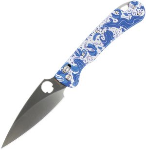 Daggerr Knives Sting Slim Crossbar Lock Blue (3.88″)