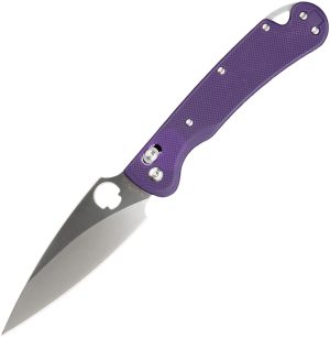 Daggerr Knives Sting Slim Crossbar Purple (3.88″)