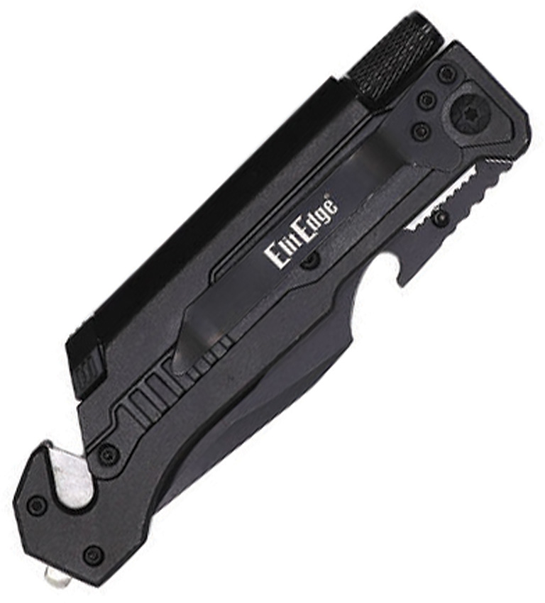 Elitedge Rescue Linerlock A/O Blk (3.25&Quot;) ElitEdge Rescue Linerlock A/O Blk (3.25")