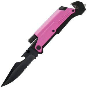 ElitEdge Rescue Linerlock A/O Pink (3.25″)