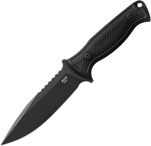 MKM-Maniago Knife Makers Delta Fixed Blade Black (4.75″)