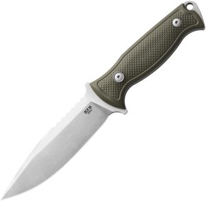 MKM-Maniago Knife Makers Delta Fixed Blade OD Green (4.75″)
