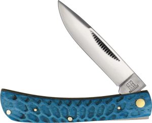 Rough Rider Small Work Knife Blue Dragon (2.38″)