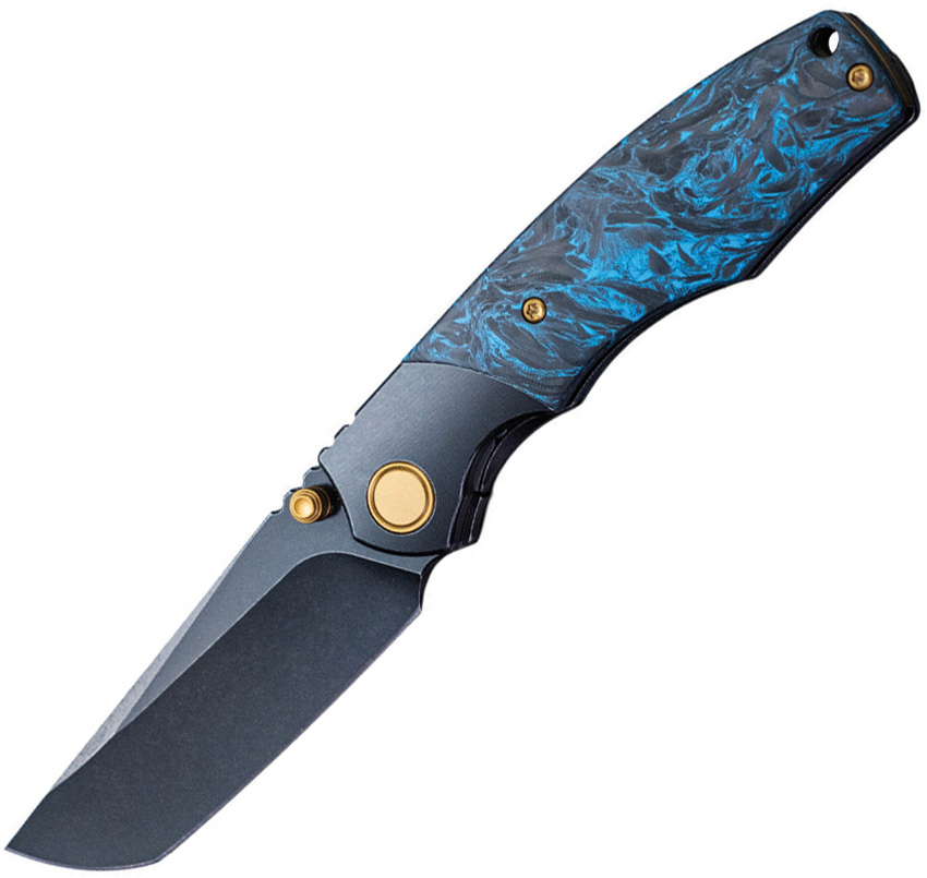 Vixino Knives Baby Bronto Frame Lock Blue CF