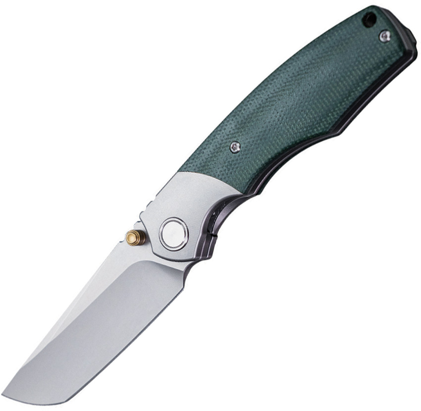 Vixino Knives Baby Bronto Frame Lock Green