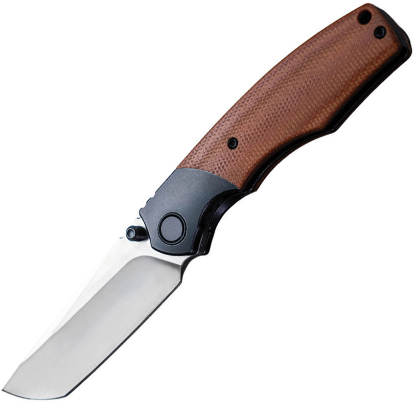 Vixino Knives Baby Bronto Frame Lock Brown