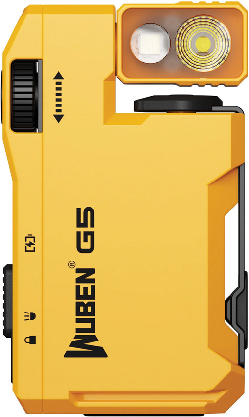 Wuben G5 Rechargable Edc Light Yell WUBEN G5 Rechargable EDC Light Yell