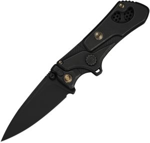 We Knife Co Ltd NexoMorph Button Lock Blk (3″)