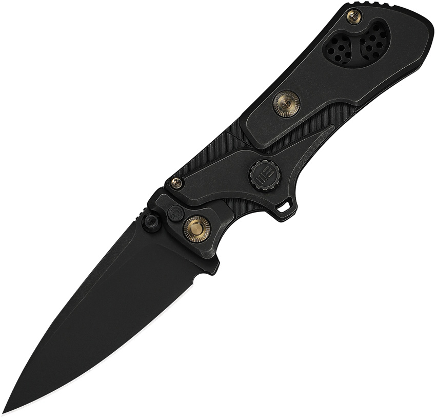 We Knife Co Ltd Nexomorph Button Lock Blk (3&Quot;) We Knife Co Ltd NexoMorph Button Lock Blk (3")