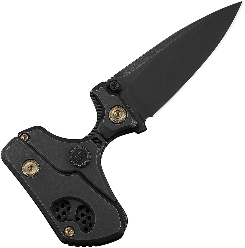 We Knife Co Ltd Nexomorph Button Lock Blk (3&Quot;) We Knife Co Ltd NexoMorph Button Lock Blk (3")