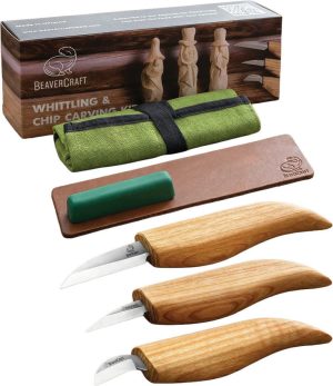 BEAVERCRAFT Starter Chip and Whittle Knife